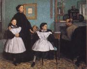 German Hilaire Edgar The Bellelli Family Sweden oil painting artist